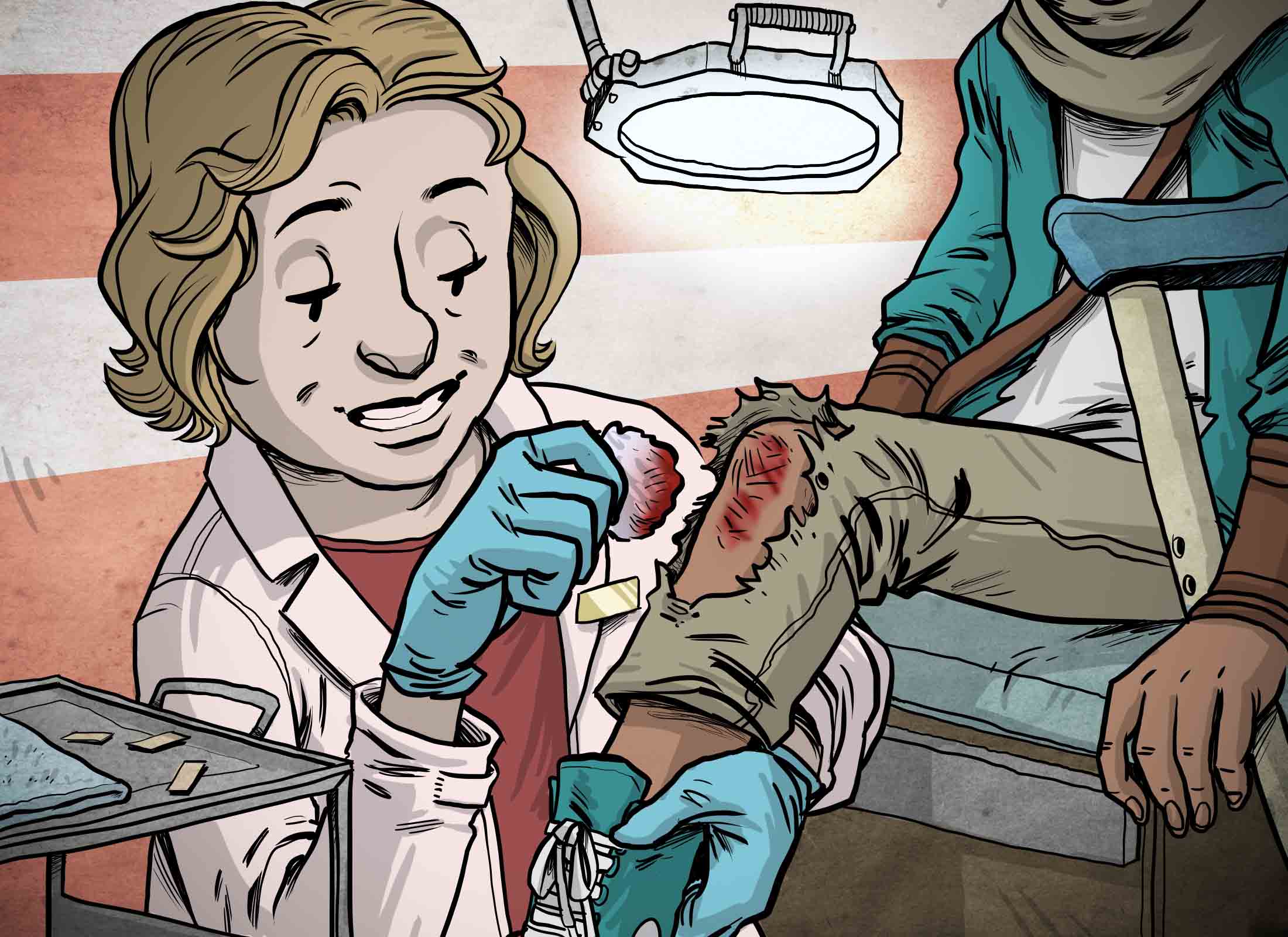 Getting patched up
