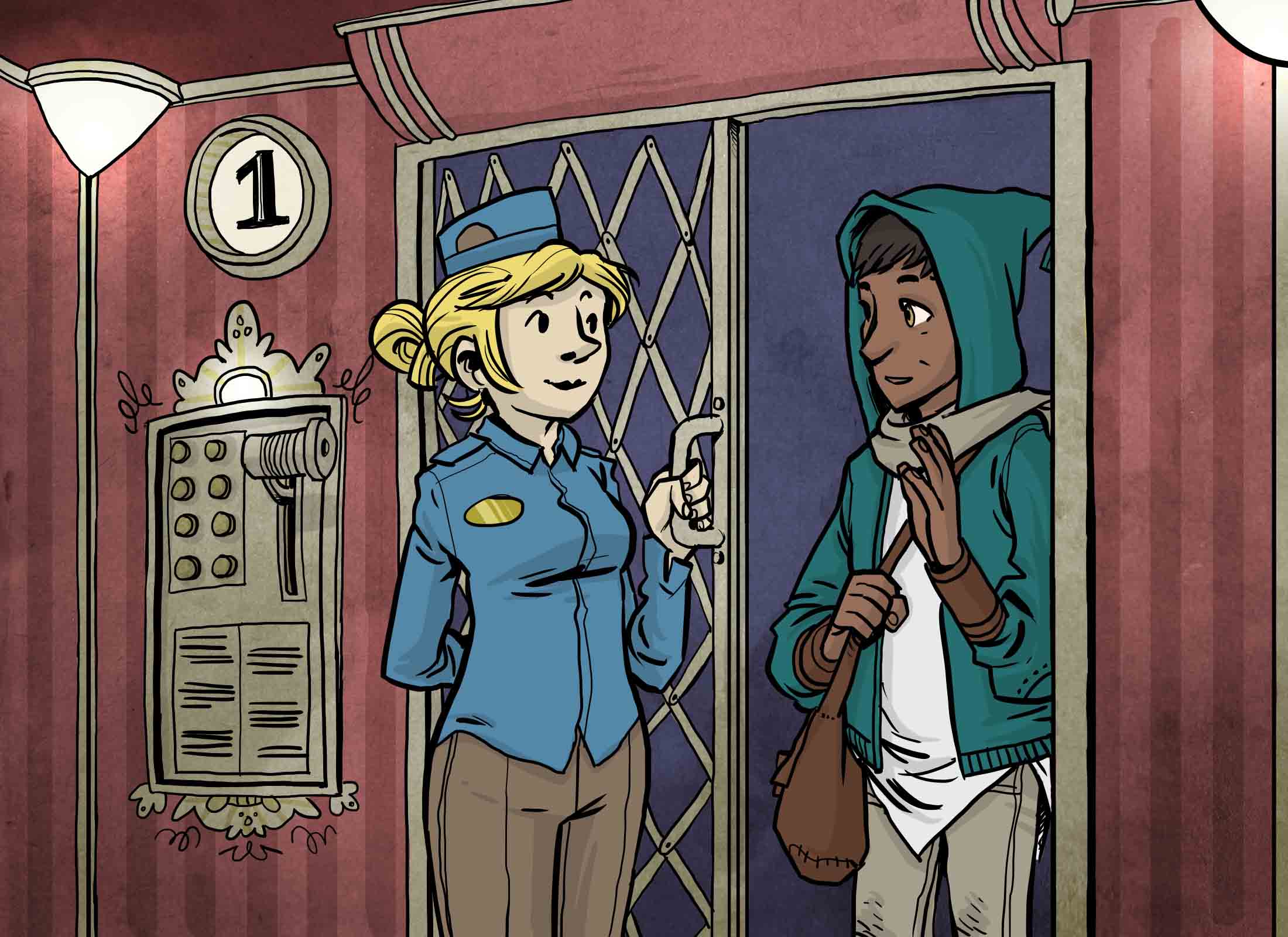 Discussion with the Elevator Operator