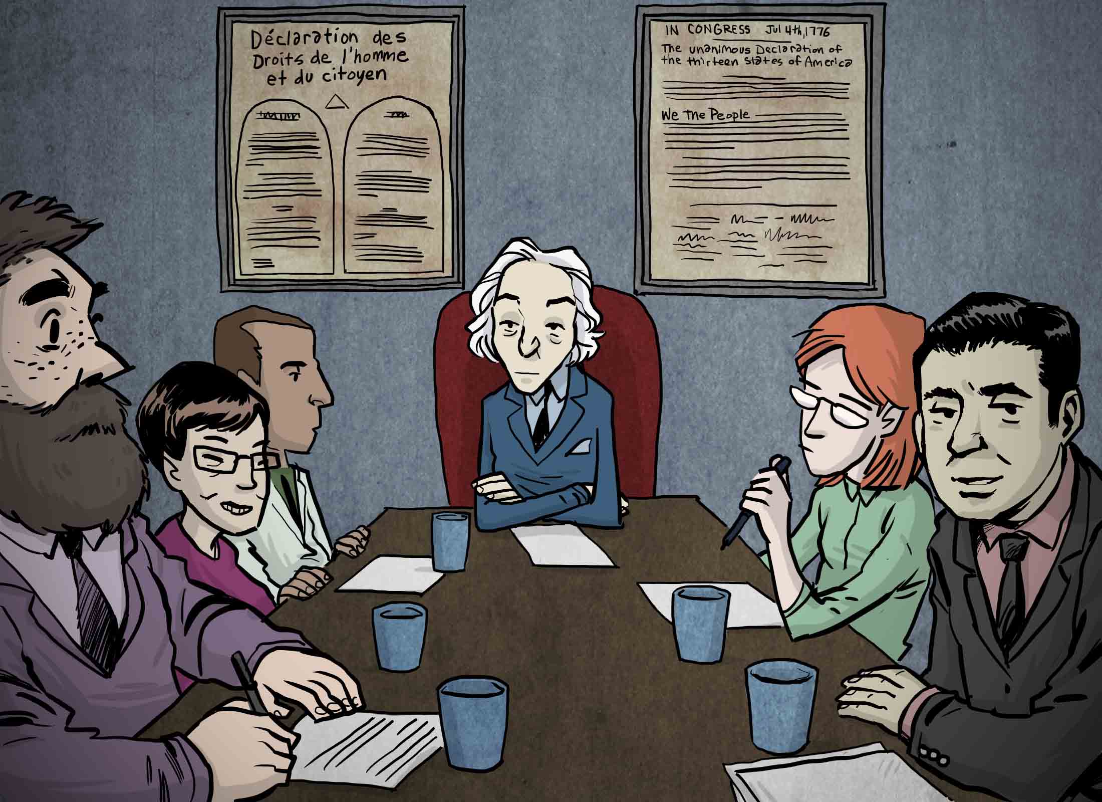 A Board Meeting of Philosophers